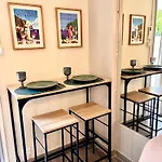 Apartment Centre 28m2 Avec Jardin Parking Prive