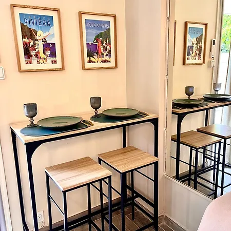Apartament Centre 28m2 Avec Jardin Parking Prive