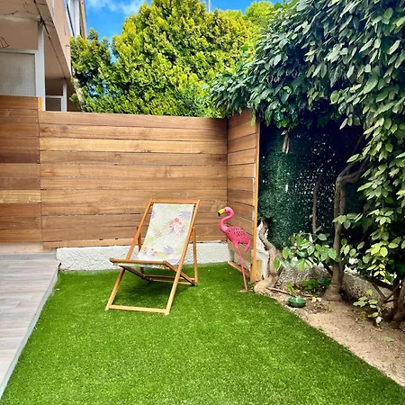 Centre 28m2 Avec Jardin Parking Prive شقة *
